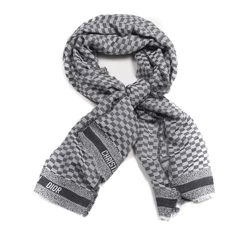 christian dior grey scarf|genuine christian dior scarves.